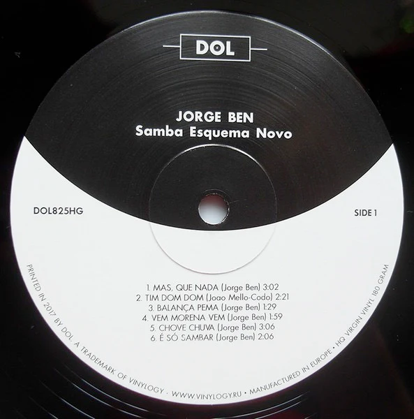 JORGE BEN, Big Ben (Brazil's Towering Talent Of Guitar And Song) (DOL; DOL825HG, Europe 2017 Reissue, Gatefold) LP NEW/NEW - Image 3