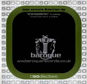 JOSE ZAMORA & DAMIAN DP FT. PALEDAY, Transatlantic (Baroque Records ; BARQ050-D2, UK 2005, Picture Sleeve) 12" EP VG+/VG