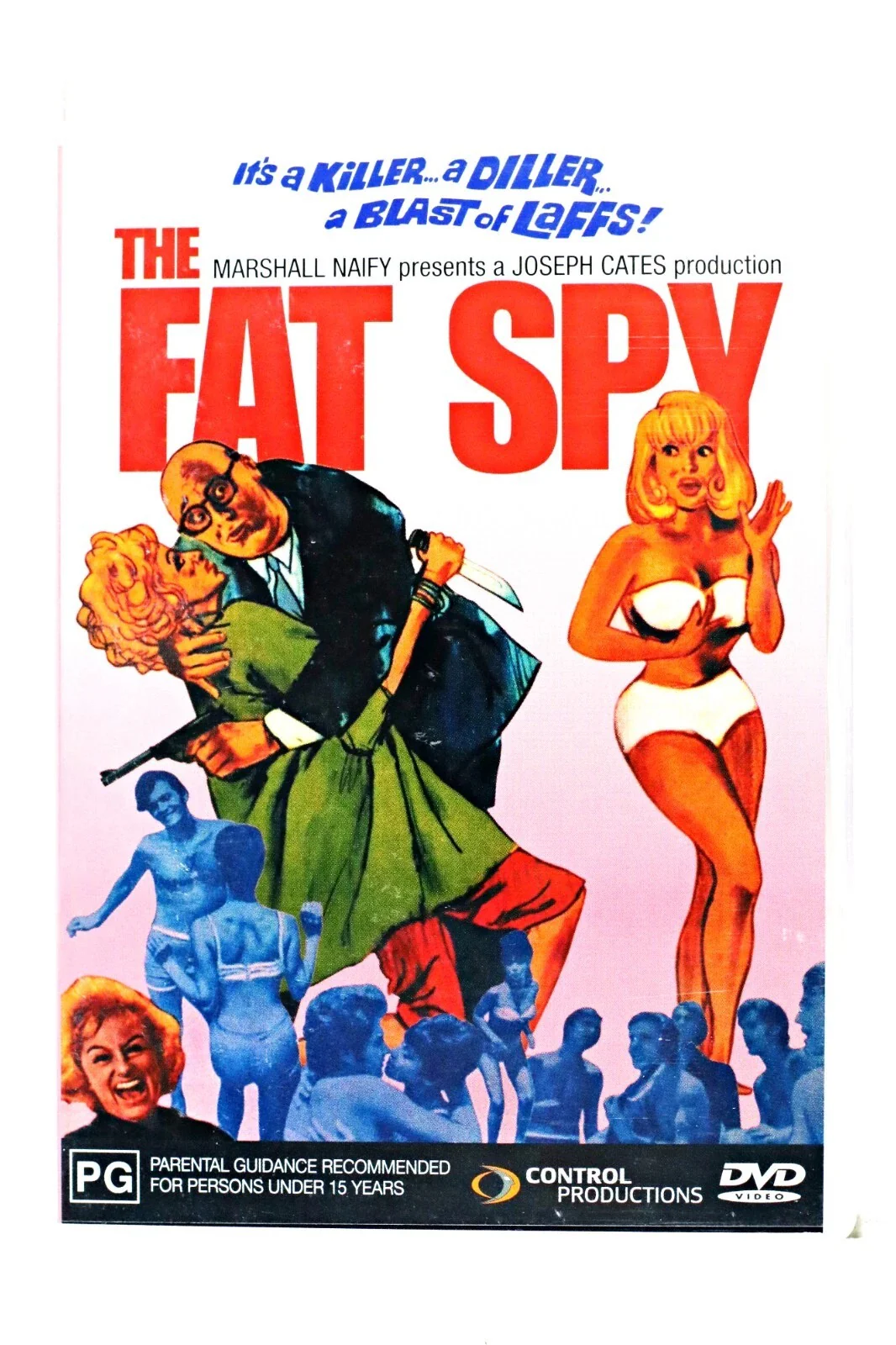 JOSEPH CATES, JAYNE MANSFIELD, The Fat Spy (, Australia , All Regions) DVD VG/VG+