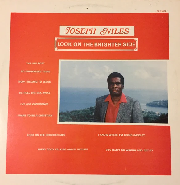 JOSEPH NILES, Look On The Brighter Side (Redemption; REDEMPTION 0022, Barbados 1989) LP VG/VG+