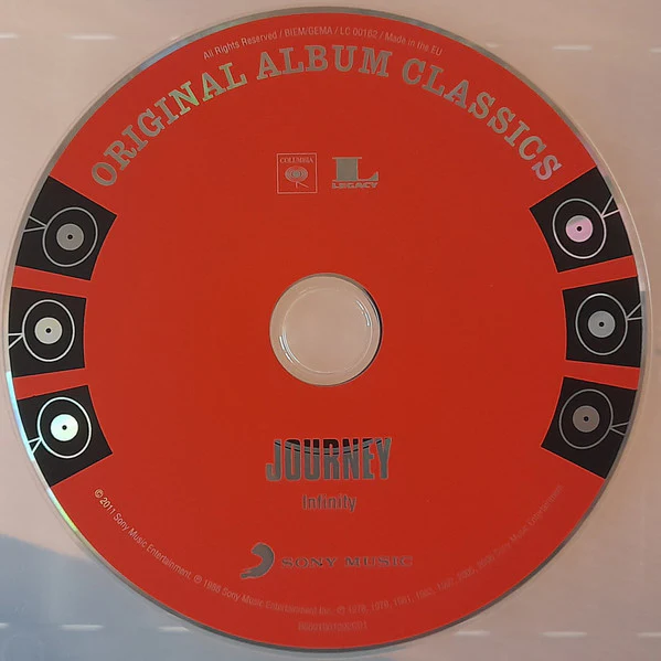 JOURNEY, Original Album Classics (Columbia; 88691901292, Europe 2011, Card Sleeve, 5 Inners) 5xCD VG+/VG+ - Image 3