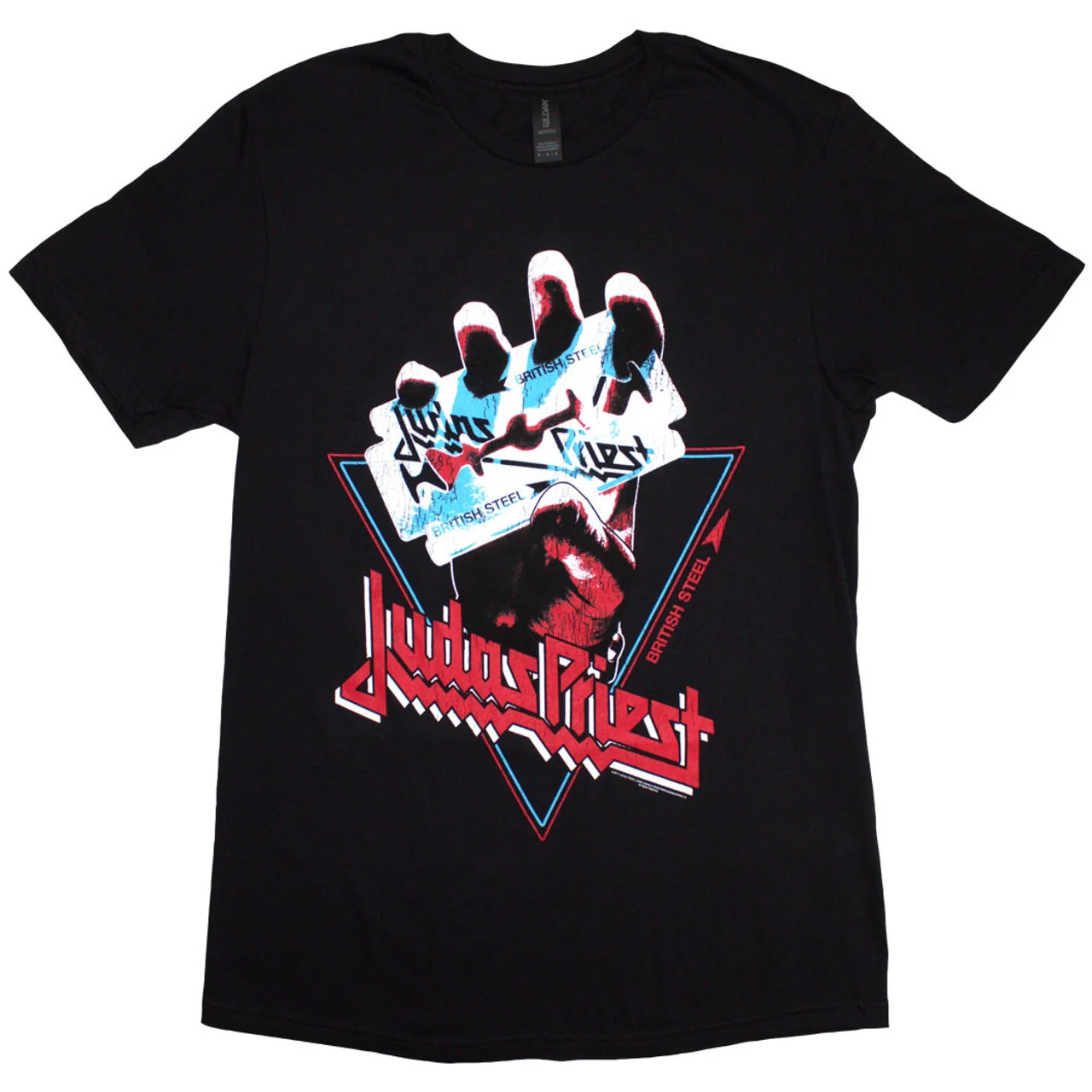 JUDAS PRIEST, British Steel Hand Triangle T-Shirt XL (, UK ) Accessories NEW/NEW