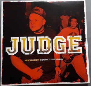 JUDGE, What It Meant - The Complete Discography (Revelation Records ; REV122, US 2014 Reissue, Gatefold, Insert, Blue Translucent Vinyl, Fifth press) 2xLP VG+/VG+
