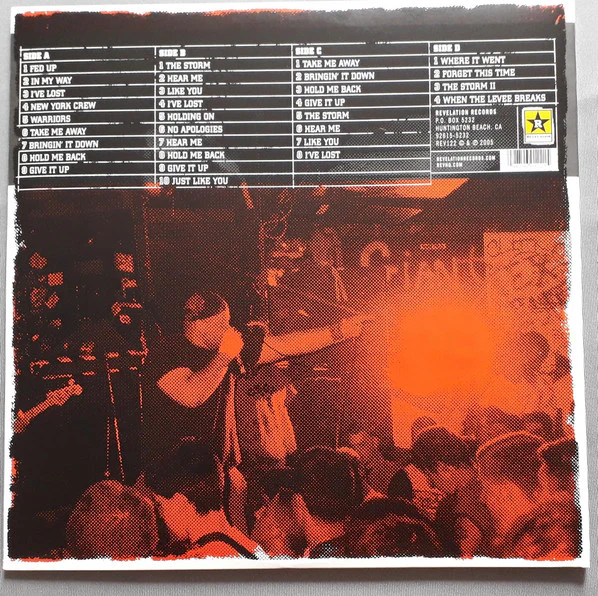 JUDGE, What It Meant - The Complete Discography (Revelation Records ; REV122, US 2014 Reissue, Gatefold, Insert, Blue Translucent Vinyl, Fifth press) 2xLP VG+/VG+ - Image 2