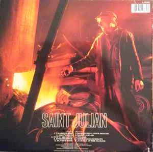 JULIAN COPE, Saint Julian (Island Records; ILPS 9861, UK 1987, Insert), SALE - Up to 50% Off the Original Price  LP G+/VG - Image 2