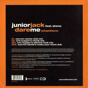 JUNIOR JACK FEAT. SHENA, Dare Me (Stupidisco) (Defected; DFTD150, UK 2007, Picture Sleeve) 12" VG+/VG - Image 2