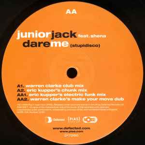 JUNIOR JACK FEAT. SHENA, Dare Me (Stupidisco) (Defected; DFTD150, UK 2007, Picture Sleeve) 12" VG+/VG - Image 3