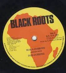 JUNIOR REID / MIKEY GENERAL, Rub-A-Dubbing / Do You Wanna Be Starting Something (Black Roots; BRUK002, UK 1984) 12" /G+