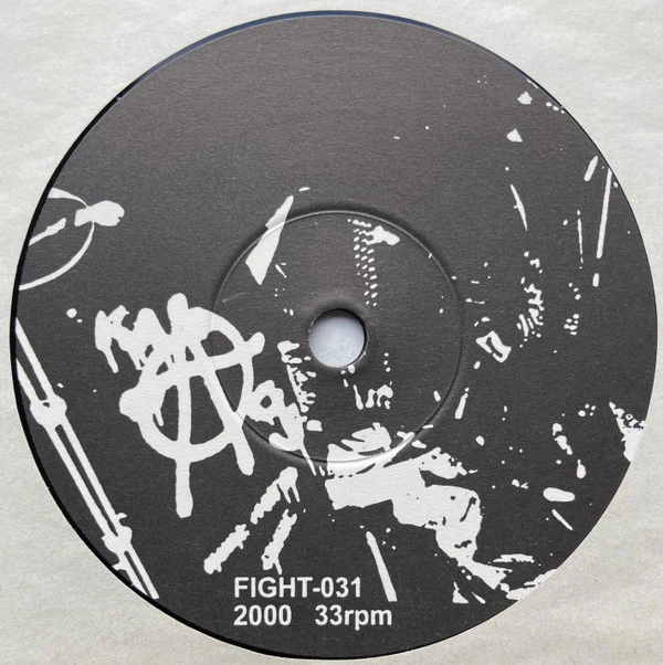 KAAOS / SVART AGGRESSION, Kaaos / Svart Aggression (Fight Records ; FIGHT-031, Finland 2000, Fold Over Sleeve), SALE - Up to 50% Off the Original Price  7" EP EX/EX - Image 3