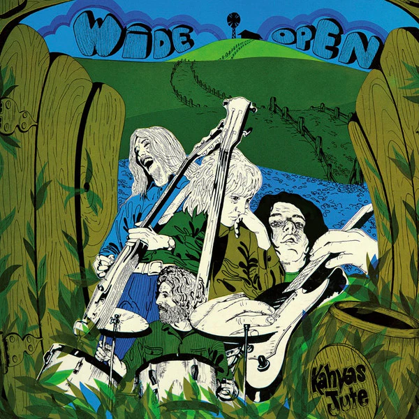 KAHVAS JUTE, Wide Open (Out-Sider; OSR117, Spain 2025 Reissue, Gatefold, Insert) LP VG+/VG+