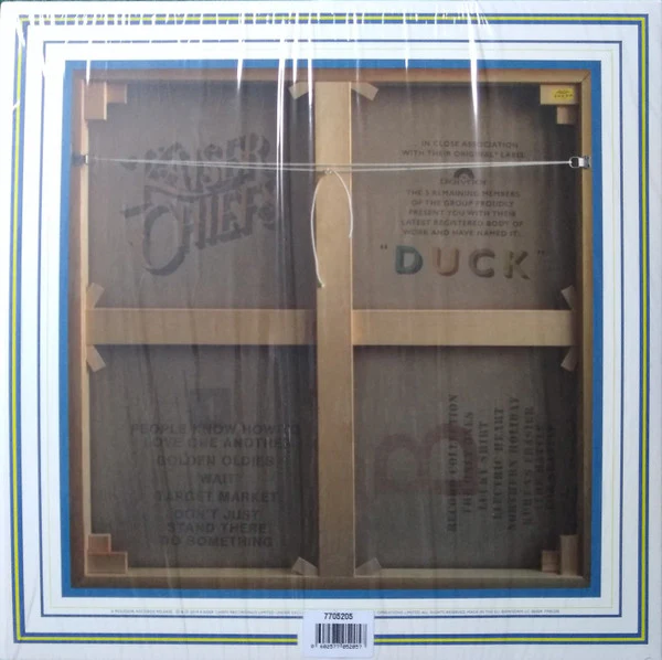 KAISER CHIEFS, Duck (Polydor; 7705205, Europe 2019, Inner, Poster, Yellow / White / Blue Tri-Split Vinyl) LP VG+/VG+ - Image 2