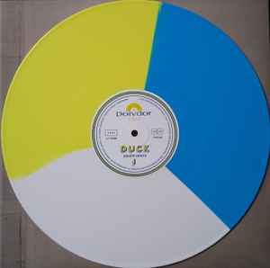 KAISER CHIEFS, Duck (Polydor; 7705205, Europe 2019, Inner, Poster, Yellow / White / Blue Tri-Split Vinyl) LP VG+/VG+ - Image 3