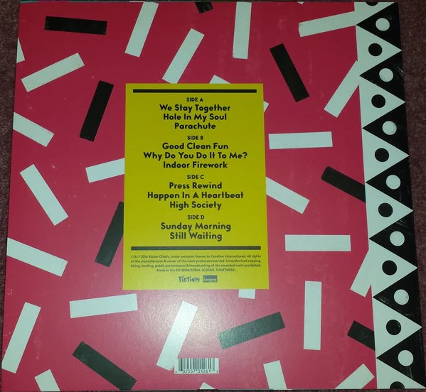 KAISER CHIEFS, Stay Together (Fiction Records; TOGETHER2, Europe 2016, 2 Inners, 180 Gram Vinyl) 2xLP VG+/VG+ - Image 2