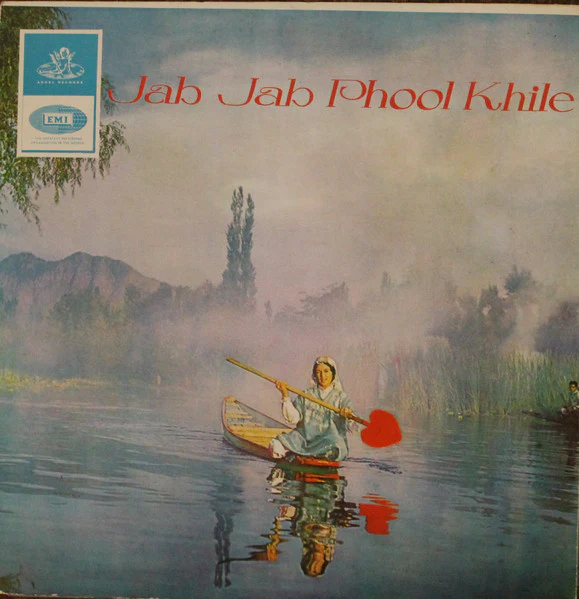 KALYANJI ANANDJI, ANAND BAKSHI, Jab Jab Phool Khile (Angel Records; 3AEX. 5065, India ) LP G+/VG