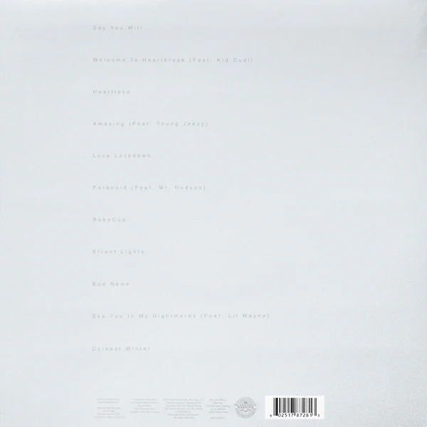 KANYE WEST, 808s & Heartbreak (Roc-A-Fella Records; 1787281, US 2014 Reissue, Double Gatefold, 2 Inserts, Deluxe Collector's set/With CD) 2xLP NEW/NEW - Image 2
