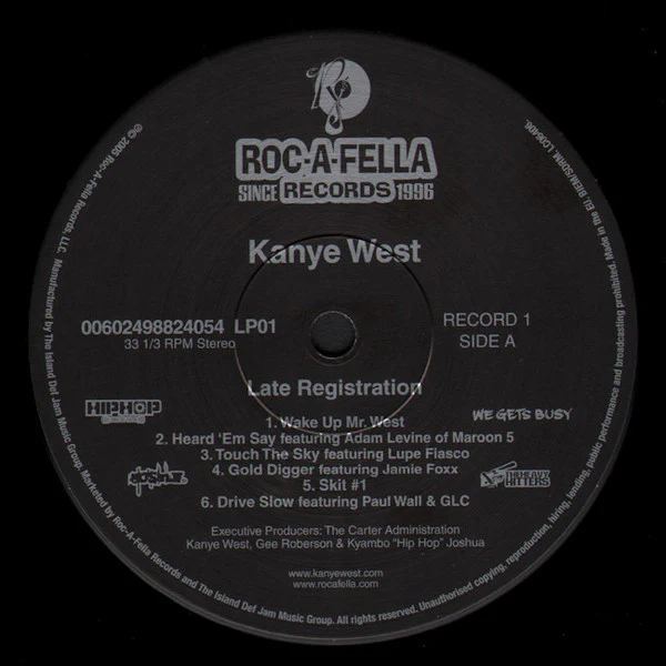 KANYE WEST, Late Registration (Roc-A-Fella; 602498824047, Europe 2018 Reissue, Insert) 2xLP VG+/VG+ - Image 3
