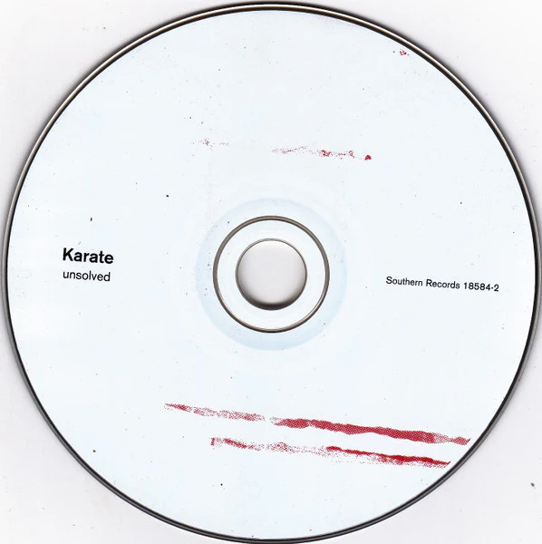 KARATE, Unsolved (Southern Records; 18584-2, UK 2000, Jewel Case) CD VG+/VG+ - Image 3