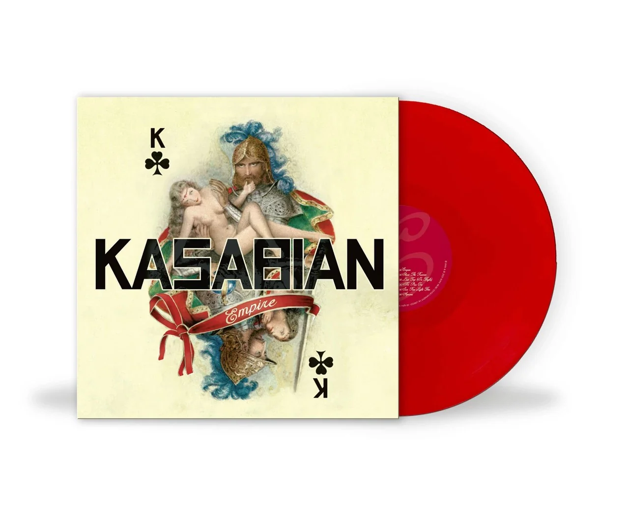 KASABIAN, Empire (Sony; 198029445817, Europe , National Album Day, Red Vinyl, First release on 12" Vinyl ), SALE - Up to 50% Off the Original Price LP NEW/NEW - Image 2
