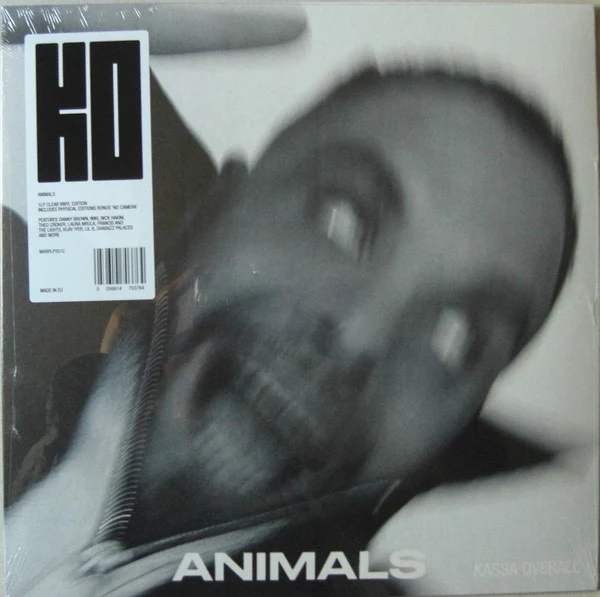 KASSA OVERALL, Animals (Warp Records; WARPLP351C, UK 2023, Plain Sleeve, Limited Edition, Clear Vinyl), SALE - Up to 50% Off the Original Price LP NEW/NEW