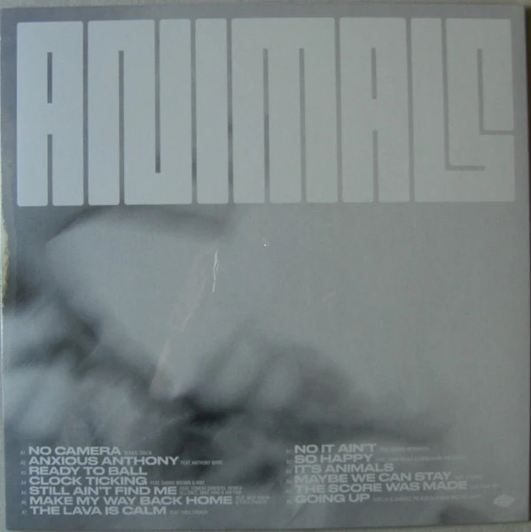KASSA OVERALL, Animals (Warp Records; WARPLP351C, UK 2023, Plain Sleeve, Limited Edition, Clear Vinyl), SALE - Up to 50% Off the Original Price LP NEW/NEW - Image 2