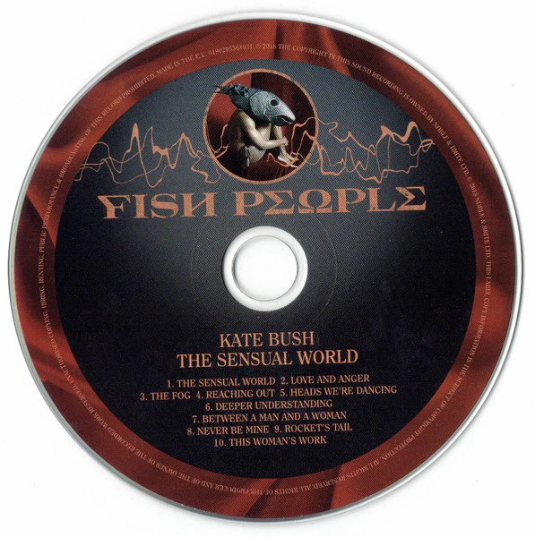 KATE BUSH, The Sensual World (Fish People; 0190295568931, Europe 2018, Digipak, Booklet) CD VG/VG+ - Image 3