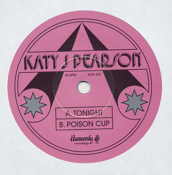 KATY J PEARSON, Tonight (Heavenly Recordings ; HVN525, UK 2019, Picture Sleeve) 7" VG+/VG+ - Image 3