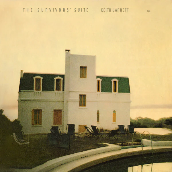 KEITH JARRETT, The Survivors' Suite (ECM Records; ECM 1085, Germany 1977, Glossy Sleeve, Stereo) LP VG/VG