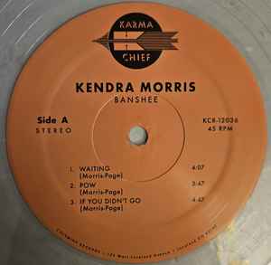 KENDRA MORRIS, Banshee (Karma Chief Records; KCR12036, US 2024, Gatefold, Gold Swirl vinyl) 2xLP NEW/NEW - Image 3