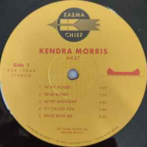 KENDRA MORRIS, Next (Karma Chief Records; KCR 12044, US 2025, Gatefold, With board game, + "Flat Tire" Test Pressing 7", Colemine Foldout Poster, Colemine Logo Sticker) LP NEW/NEW - Image 2