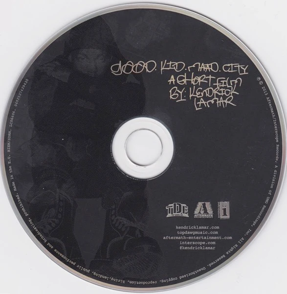 KENDRICK LAMAR, Good Kid, M.A.A.D City (Aftermath Entertainment; 3743943, Europe 2013) CD NEW/NEW - Image 3