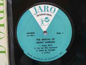 KENNY DORHAM, The Arrival Of Kenny Dorham (Jaro International; JAS 8007, US 1960, Laminated Front Pasteback Sleeve, Stereo) LP VG/G+ - Image 3