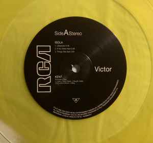 KENT, Isola (RCA Victor; 19439858341, Europe 2023 Reissue, Yellow Vinyl, Ltd to 5000) LP VG+/VG+ - Image 3