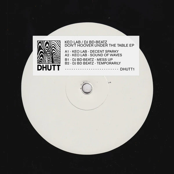 KEO LAB, DJ BD-BEATZ, Don't Hoover Under The Table EP (DHUTT; DHUTT1, UK 2021, Stickered White Label) 12" /VG