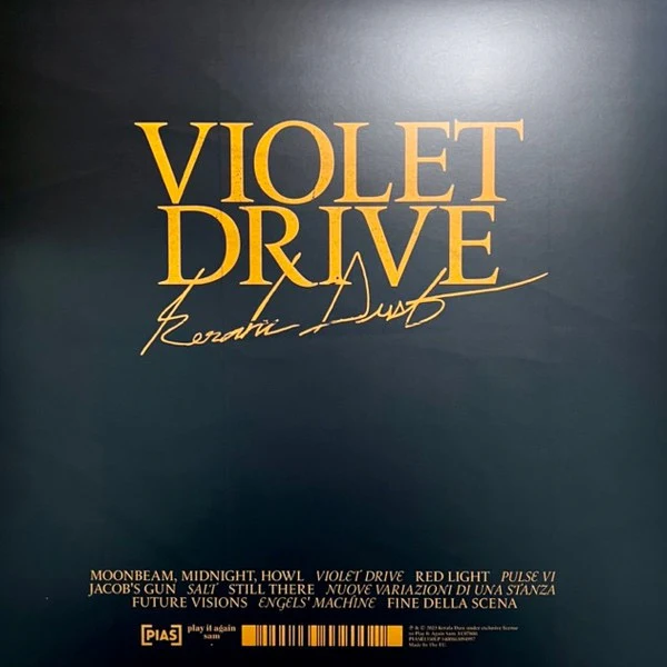 KERALA DUST, Violet Drive (Play It Again Sam; PIASR1350LP, Europe 2023, Insert, Gold Vinyl) LP EX/VG+ - Image 2