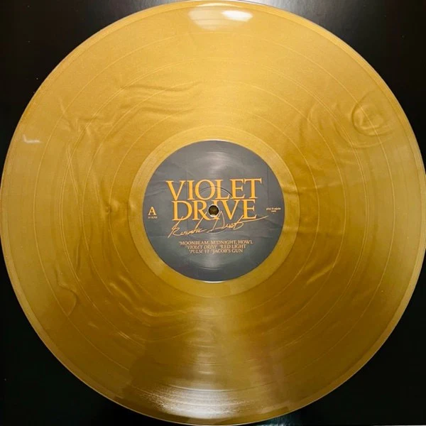 KERALA DUST, Violet Drive (Play It Again Sam; PIASR1350LP, Europe 2023, Insert, Gold Vinyl) LP EX/VG+ - Image 3