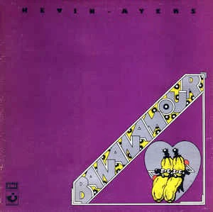 KEVIN AYERS, Bananamour (Harvest Green, Gramophone Co On Rim, EMI Box; SHVL807, UK 1973, Textured Gatefold) LP VG/VG