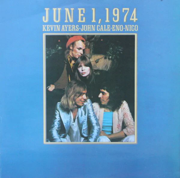 KEVIN AYERS, JOHN CALE, ENO & NICO, June 1, 1974 (Island Blue - Night and Day; ILPS 9291, UK 1980s Reissue, Black Inner) LP VG/VG+