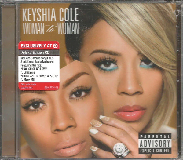 KEYSHIA COLE, Woman To Woman (Geffen Records; B0017774-02, US 2012, Deluxe Edition) CD EX/EX