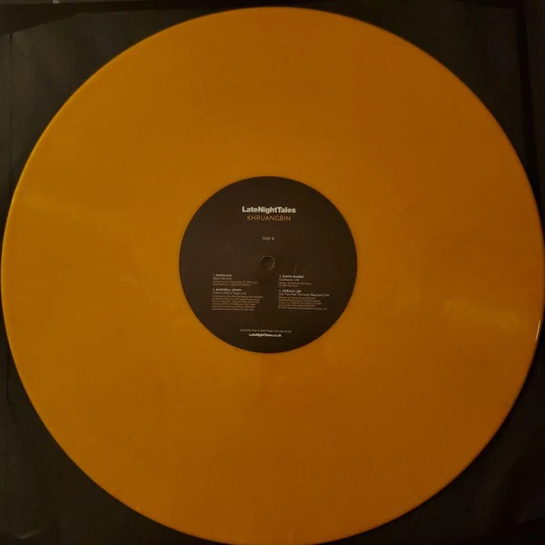 KHRUANGBIN, LateNightTales (LateNightTales; ALNLP60X, UK 2020, Gatefold, Insert, Limited To 4000 On Orange Vinyl) 2xLP VG+/VG+ - Image 3