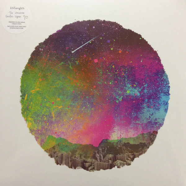 KHRUANGBIN, The Universe Smiles Upon You (Night Time Stories; ALNLP40R, US 2023 Reissue, Outer Plastic Sleeve With Hype Sticker, 180 Gram Vinyl, Right Hand Text on Logo, LvC Matrix) LP VG+/VG+
