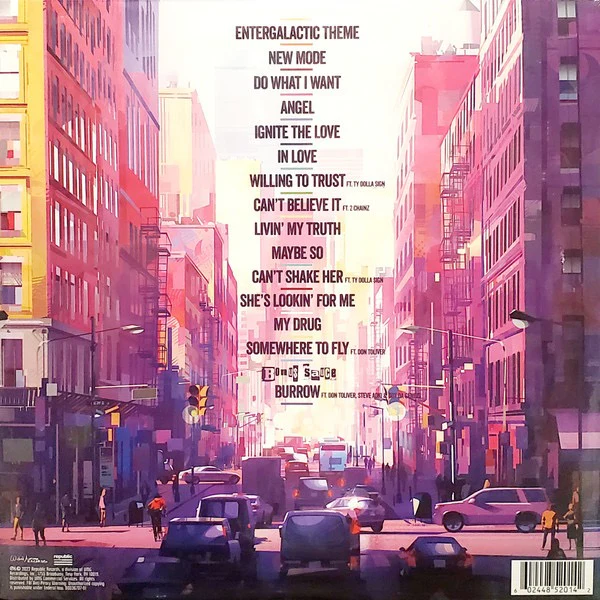 KID CUDI, Entergalactic (Wicked Awesome Records; B0036707-01, US 2023, Gatefold) LP NEW/NEW - Image 2