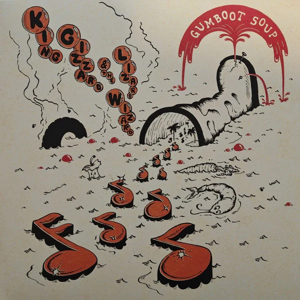 KING GIZZARD & THE LIZARD WIZARD, Gumboot Soup (Heavenly Recordings; HVNLP156X, Europe 2025 Reissue, Inner, Black Bio-vinyl), SALE - Up to 50% Off the Original Price  LP NEW/NEW