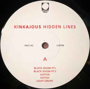 KINKAJOUS, Hidden Lines (Running Circle; RNCL03, UK 2019) LP EX/EX - Image 3