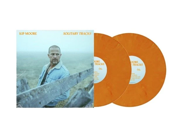 KIP MOORE, Solitary Tracks (Slowhearts Productions, LLC; 1000167473, US 2025, Gatefold, Citus Orange Vinyl) 2xLP EX/EX