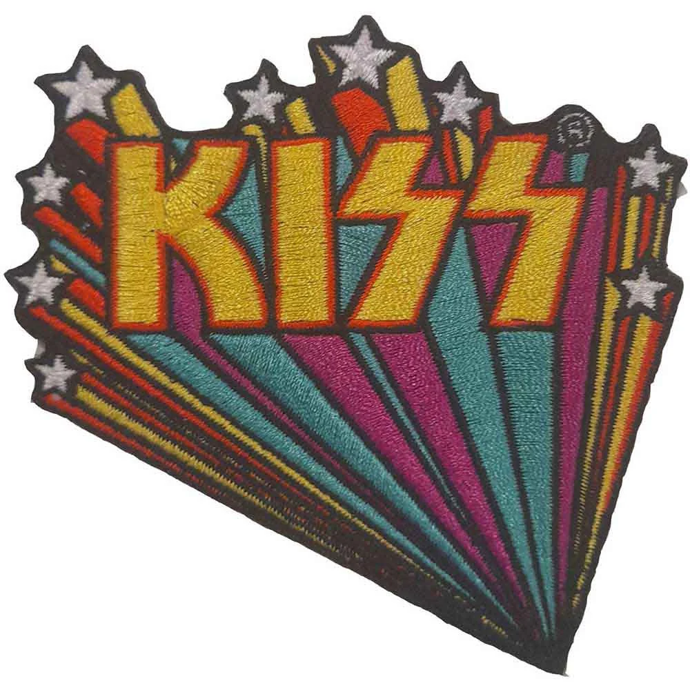 KISS, Star Banners Patch (, UK ) Accessories NEW/NEW