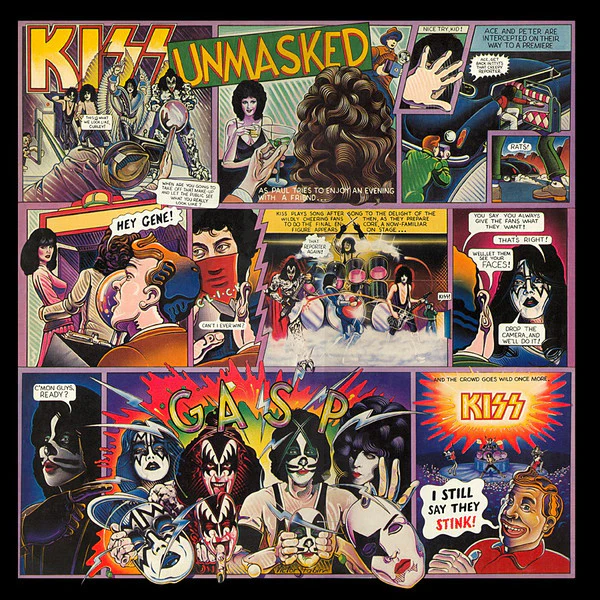 KISS, Unmasked (Casablanca; NBLP 7225, US 1980, NO merchandise order form, NO Poster, PRC-Richmond Pressing) LP VG/VG+