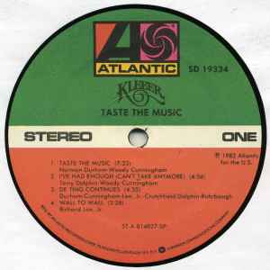 KLEEER, Taste The Music (Atlantic; SD 19334, US 1982) LP VG+/VG - Image 3
