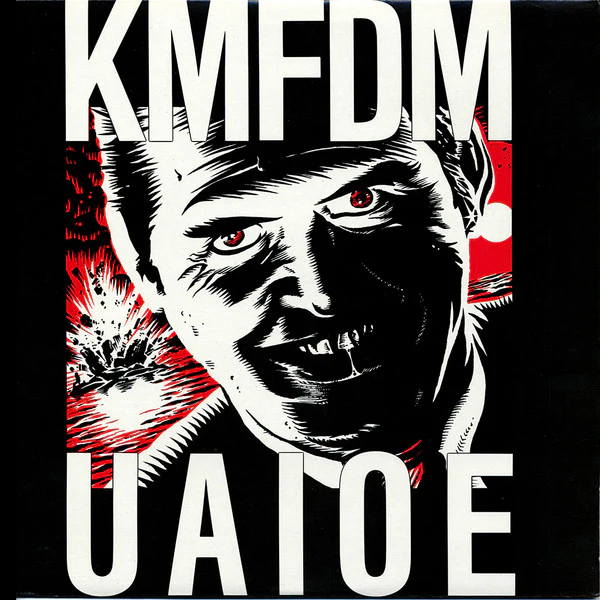 KMFDM, UAIOE (Wax Trax! Records; WAX 7083, US 1989, Insert) LP VG+/VG+