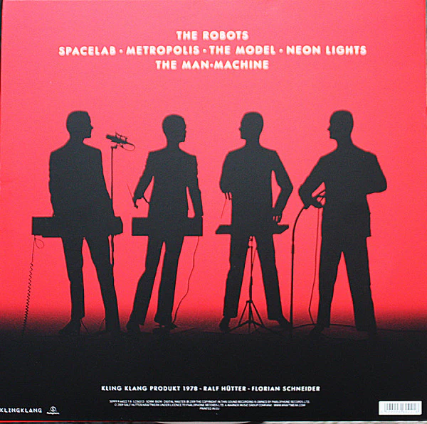 KRAFTWERK, The Man-Machine (Kling Klang; 50999 9 66022 1 8,, Europe 2020 Reissue, Inner & Booklet, Red Vinyl) LP NEW/NEW - Image 2