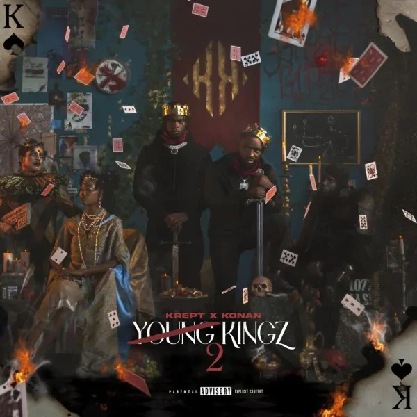 KREPT & KONAN, Young Kingz 2 (Play Dirty; 3429604, UK 2025, Inner, Blue Vinyl), SALE - Up to 50% Off the Original Price  LP NEW/NEW